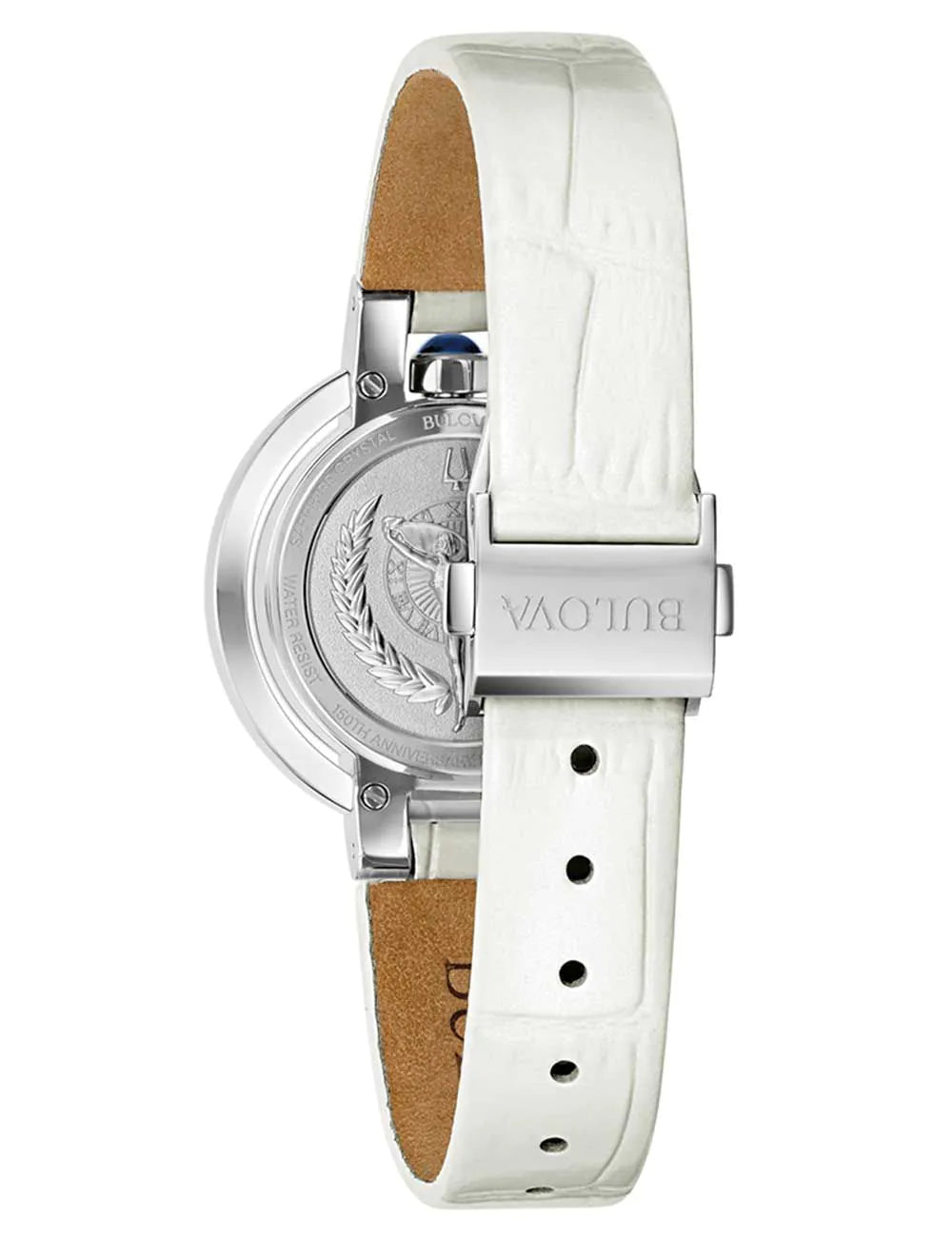 Bulova 96R254 Ladies Watch Rubaiyat Diamond Winter 0,25ct 30,5mm 3ATM