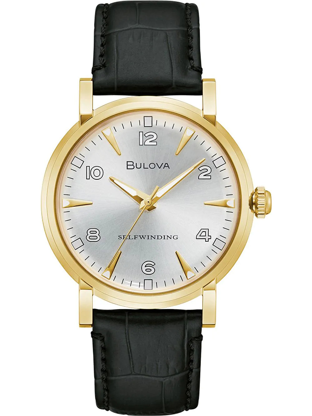 Bulova 97A152 Clipper Automatic Mens Watch 39mm 3ATM