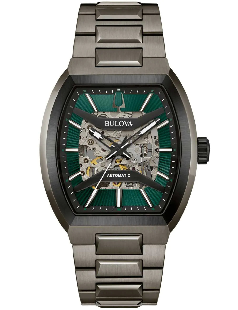 Bulova 98A321 Mens Watch Maquina Automatic 40mm 5ATM