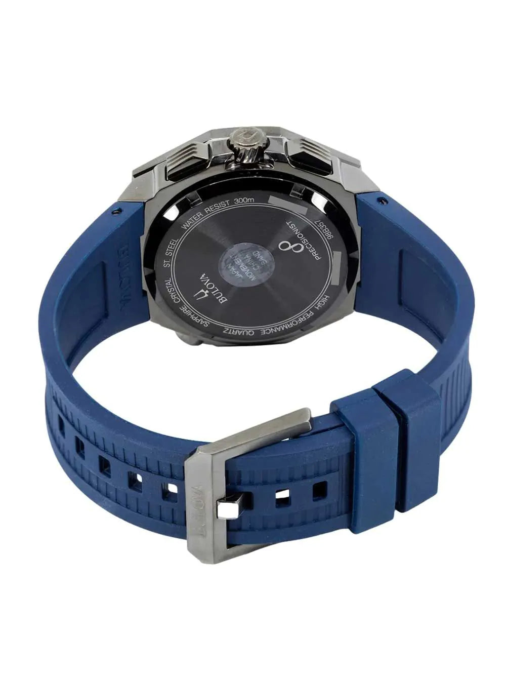 Bulova 98B357 Precisionist Chronograph Mens Watch 46mm 30ATM
