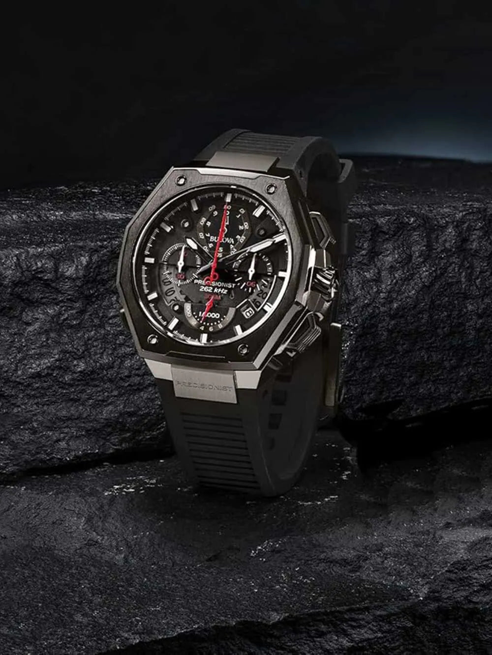 Bulova 98B358 Precisionist Chronograph 46mm 30ATM