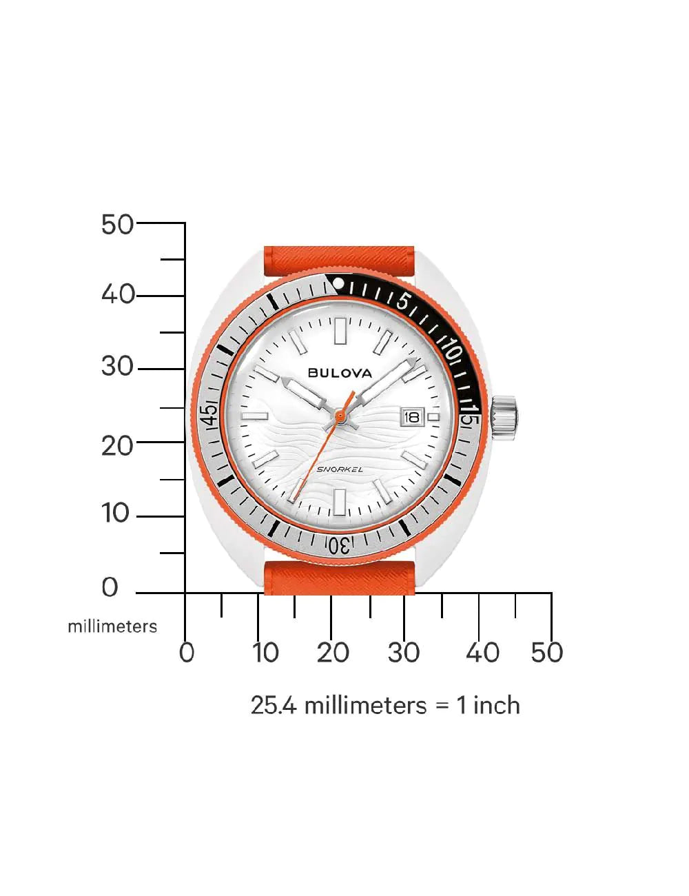 Bulova 98B448 Mens Watch Snorkel 41mm 10ATM