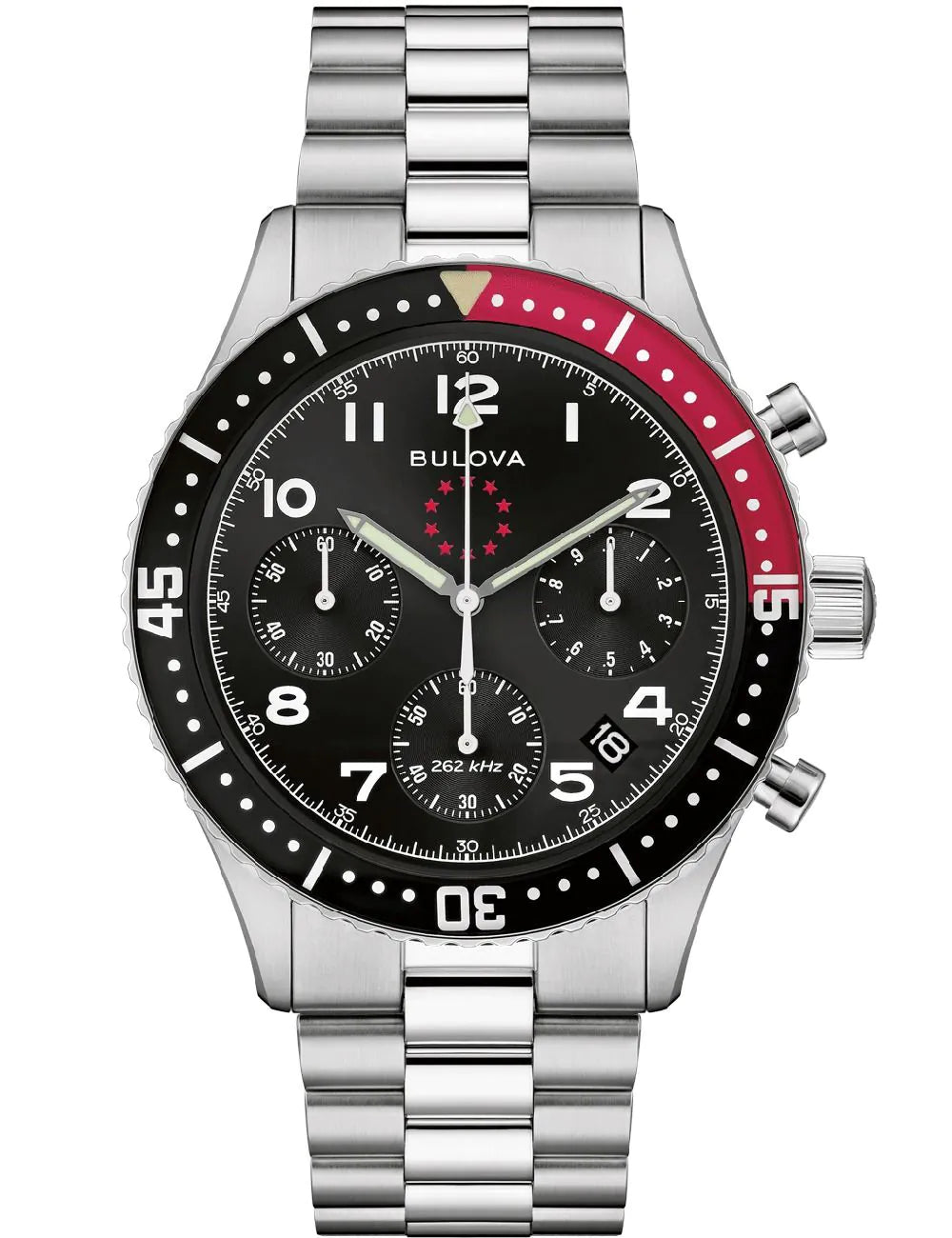 Bulova 98B451 Mens Watch Marine Star Chronograph 43mm 3ATM