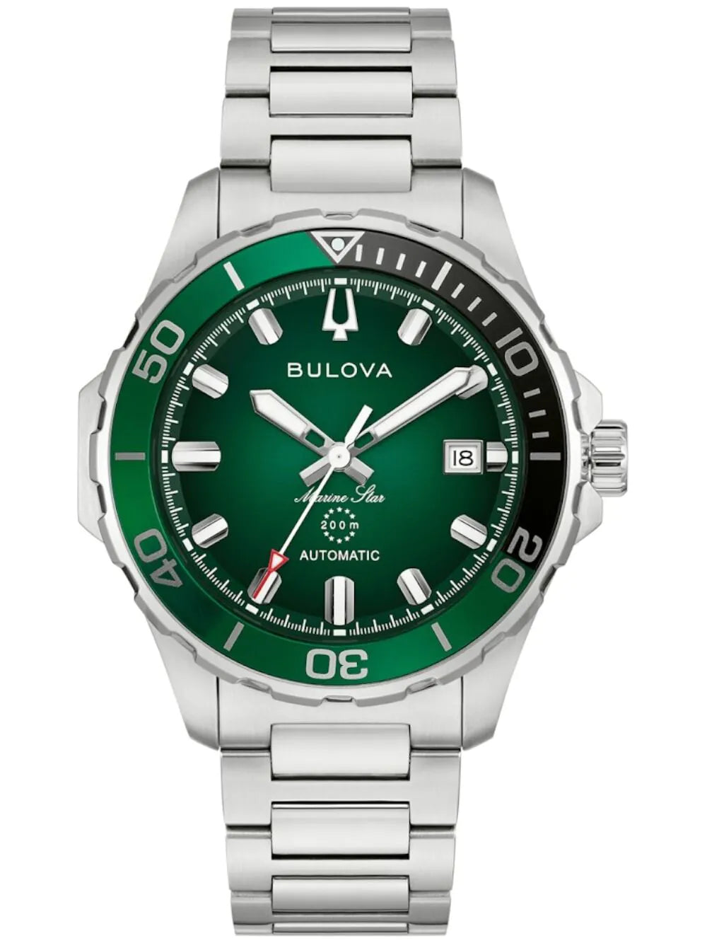 Bulova 98B471 Mens Watch Marine Star Automatic 41mm 20ATM