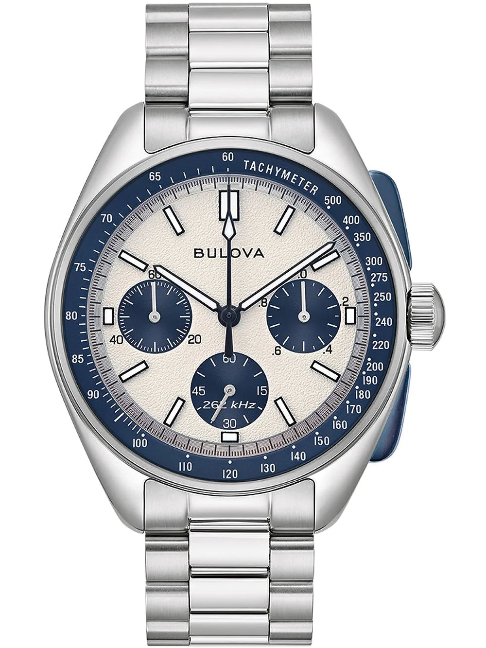 Bulova 98K112 Lunar Pilot Special Edit. Chronograph mens watch 44mm 5ATM