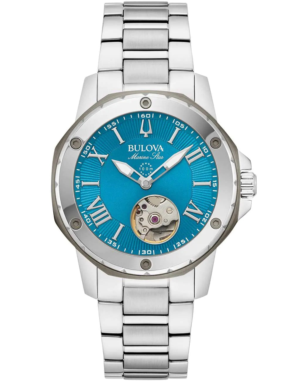 Bulova 98L317 Ladies Watch Marine Star Automatic 35mm 10ATM