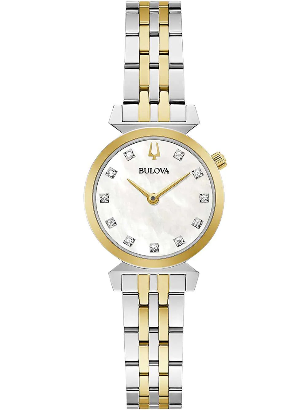 Bulova 98P202 Regatta diamond watch (11) Ladies Watch 24mm 3ATM