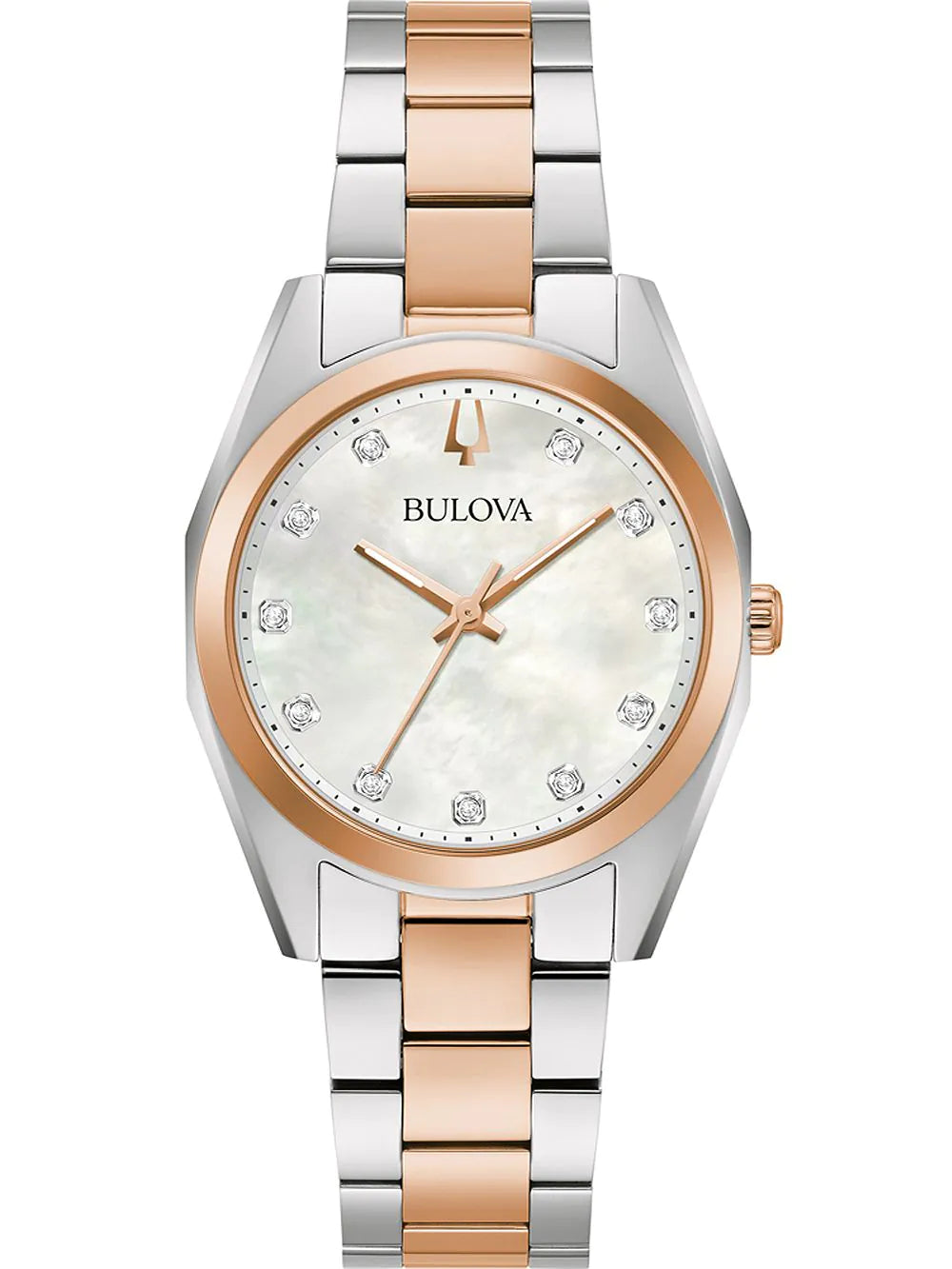 Bulova 98P207 Surveyor diamond Ladies Watch 31mm 3ATM