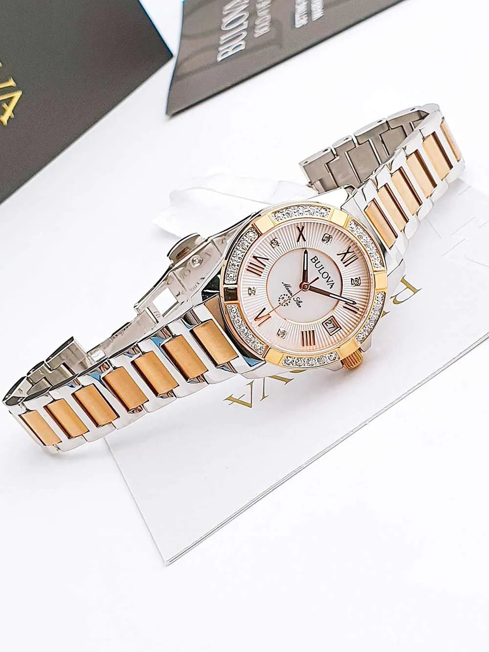 Bulova 98R234 Marine Star Ladies 32mm 10ATM