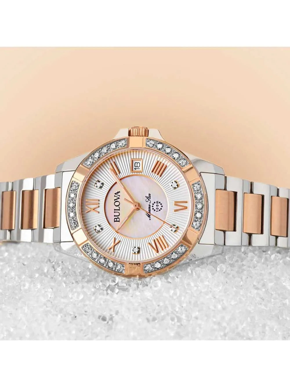 Bulova 98R234 Marine Star Ladies 32mm 10ATM