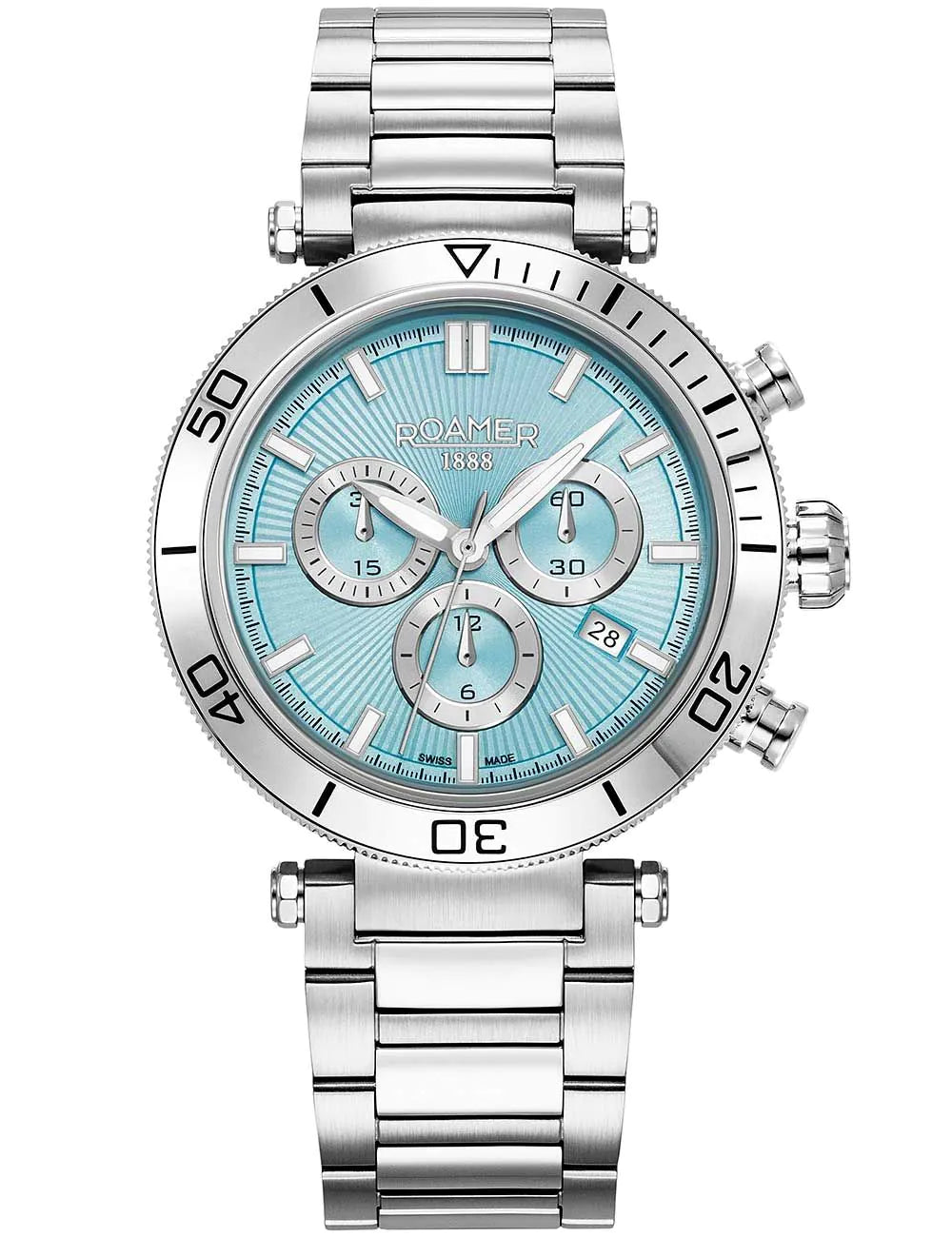 Roamer 994837 41 05 20 Mens Watch Toscana Chronograph 43mm 5ATM