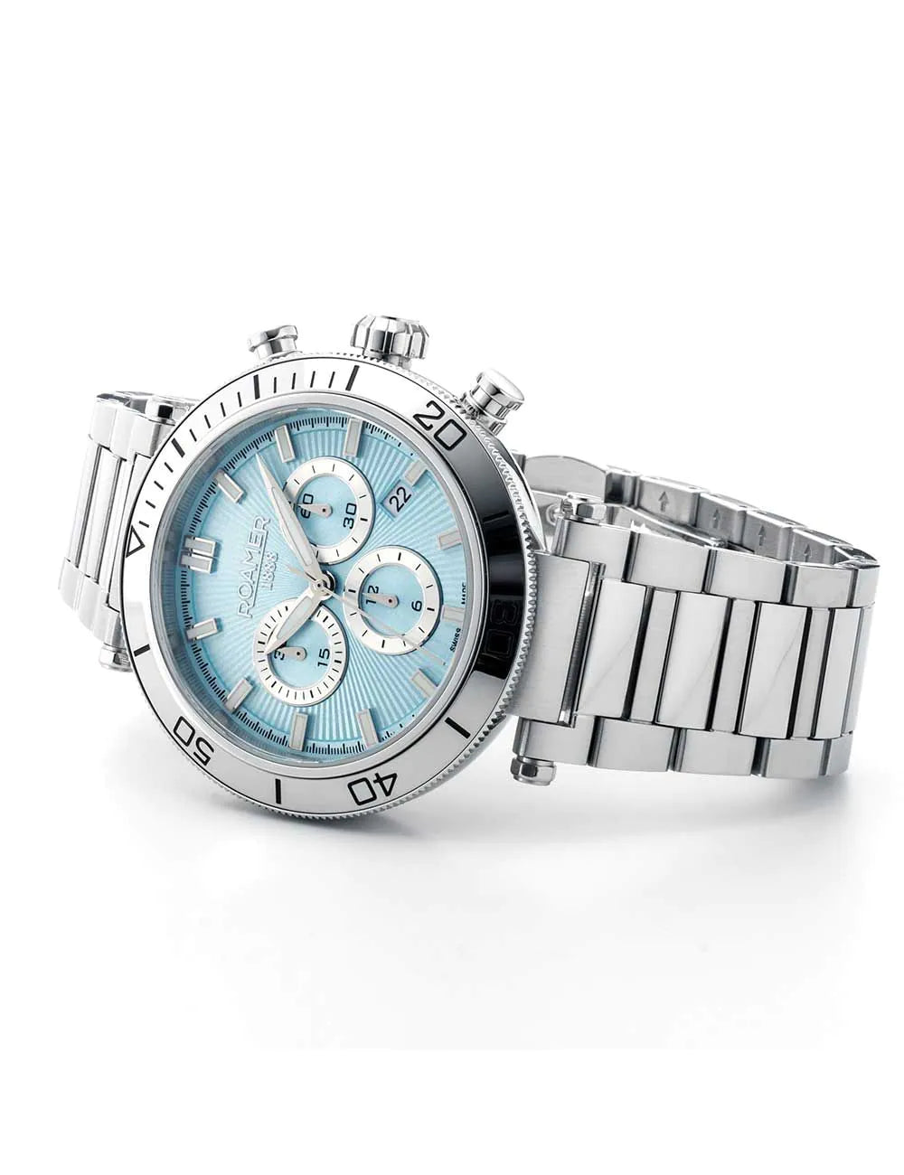 Roamer 994837 41 05 20 Mens Watch Toscana Chronograph 43mm 5ATM