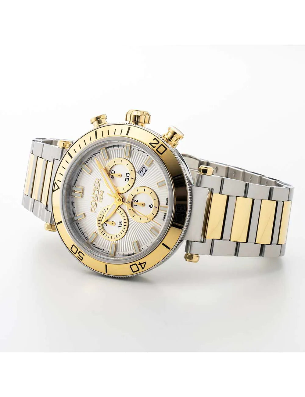 Roamer 994837 47 25 20 Mens Watch Toscana Chronograph 43mm 5ATM