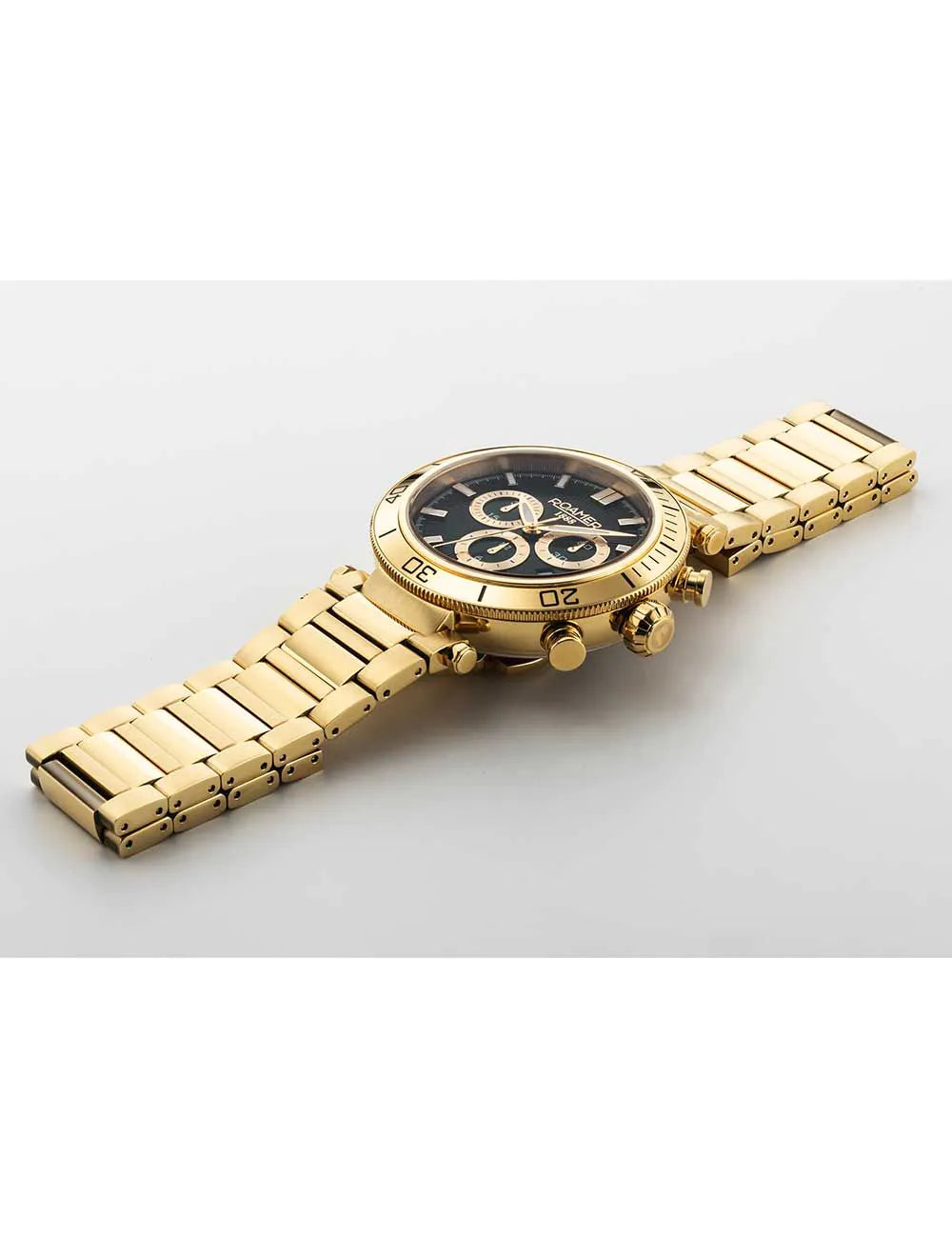 Roamer 994837 48 85 20 Mens Watch Toscana Chronograph 43mm 5ATM