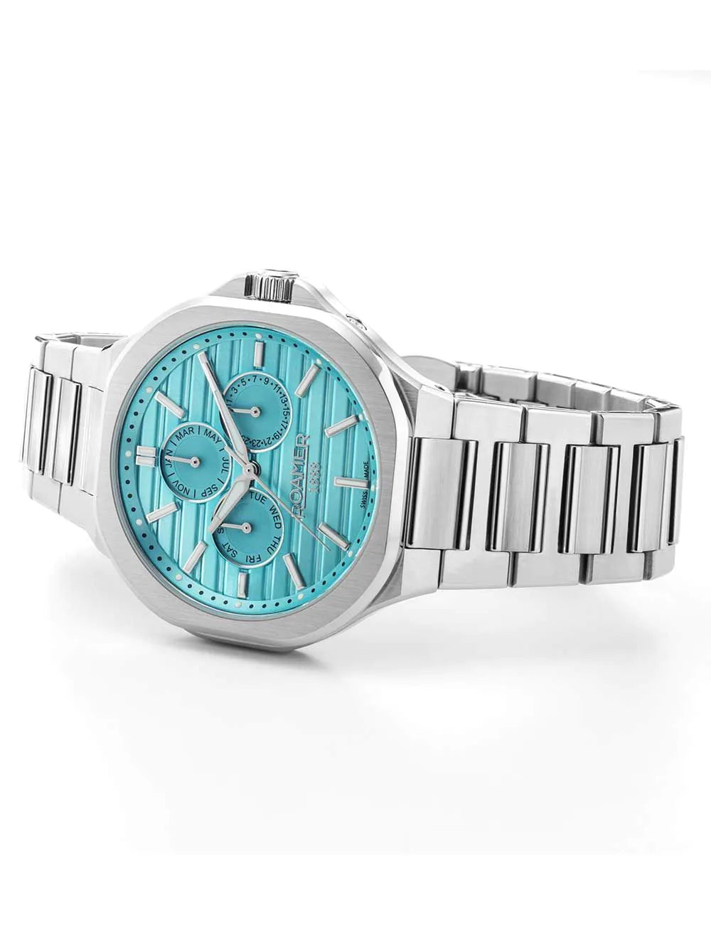 Roamer 995989 41 05 20 Mens Watch Spirit of Time full calendar 42mm 3ATM