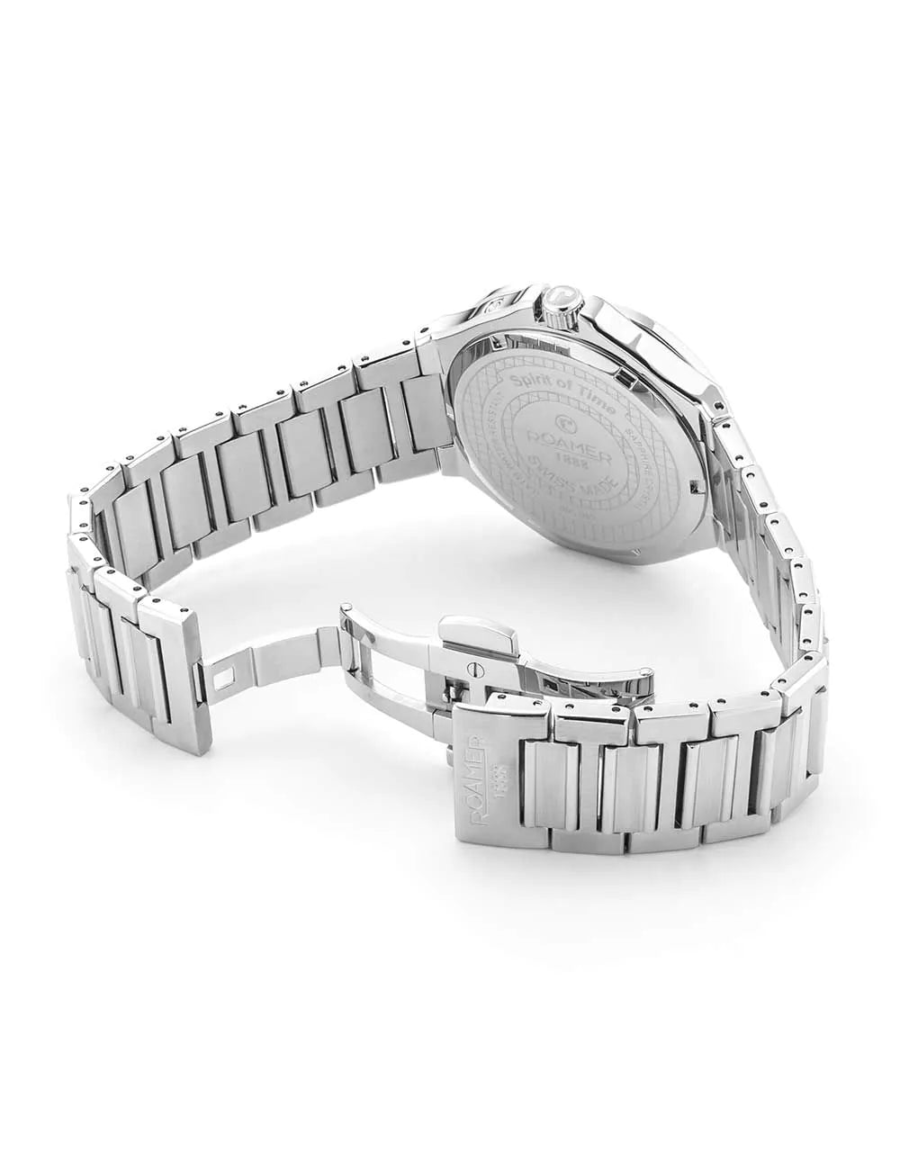 Roamer 995989 41 25 20 Mens Watch Spirit of Time full calendar 42mm 3ATM