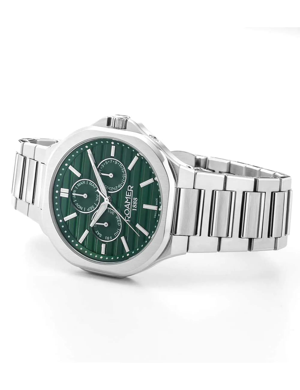 Roamer 995989 41 75 20 Mens Watch Spirit of Time full calendar 42mm 3ATM