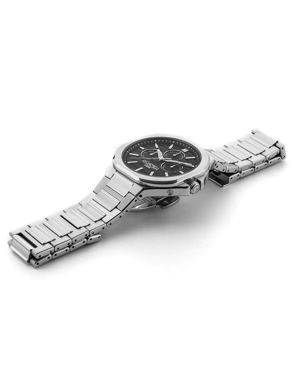 Roamer 995989 41 85 20 Mens Watch Spirit of Time full calendar 42mm 3ATM