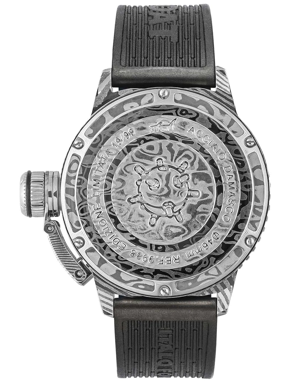 U-Boat 9988 Mens Watch Sommerso Damasco (right) Automatic 46mm 30ATM
