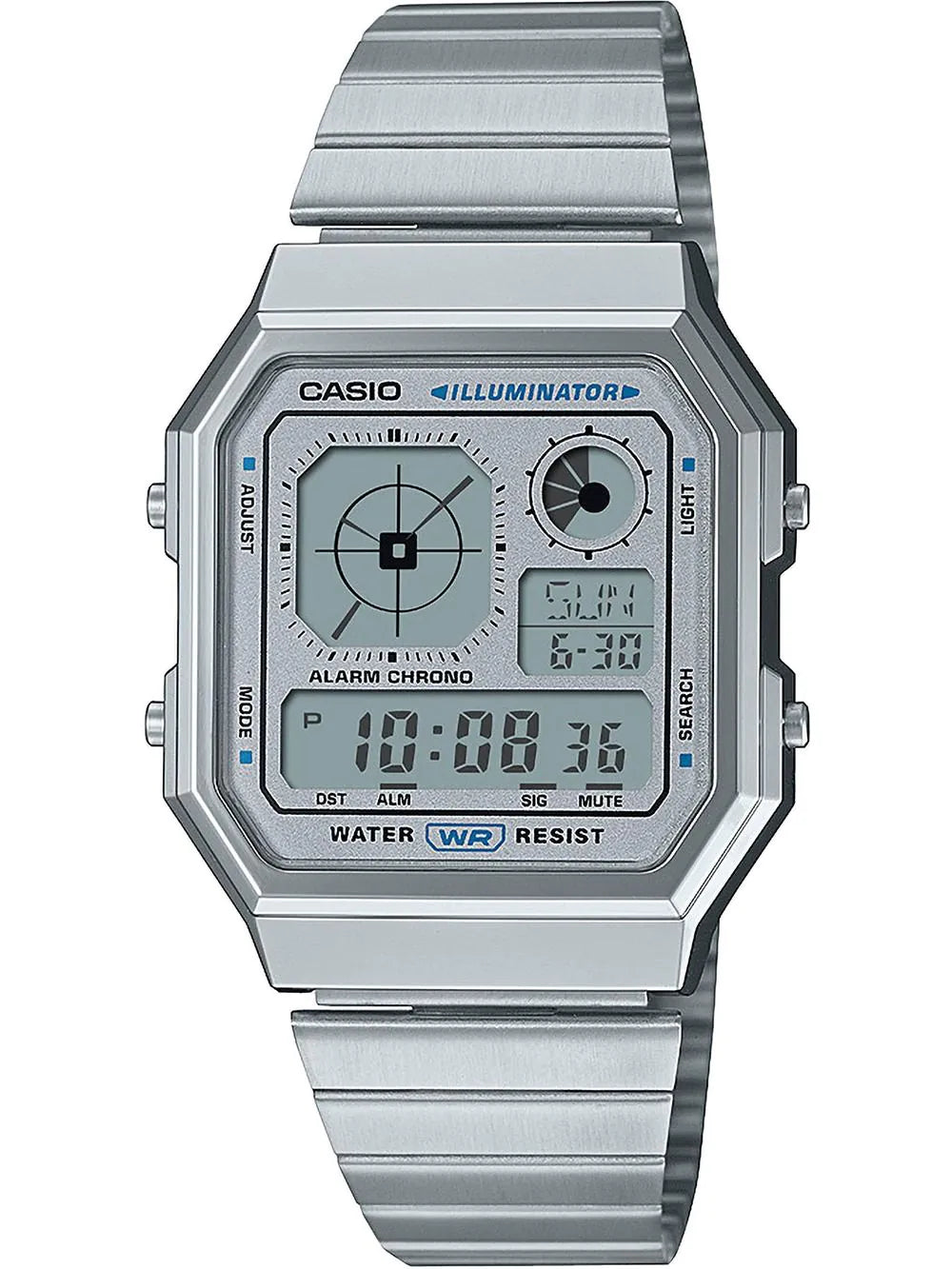 Casio A130WE-7AEF Mens Watch Vintage Collection 34mm 1ATM