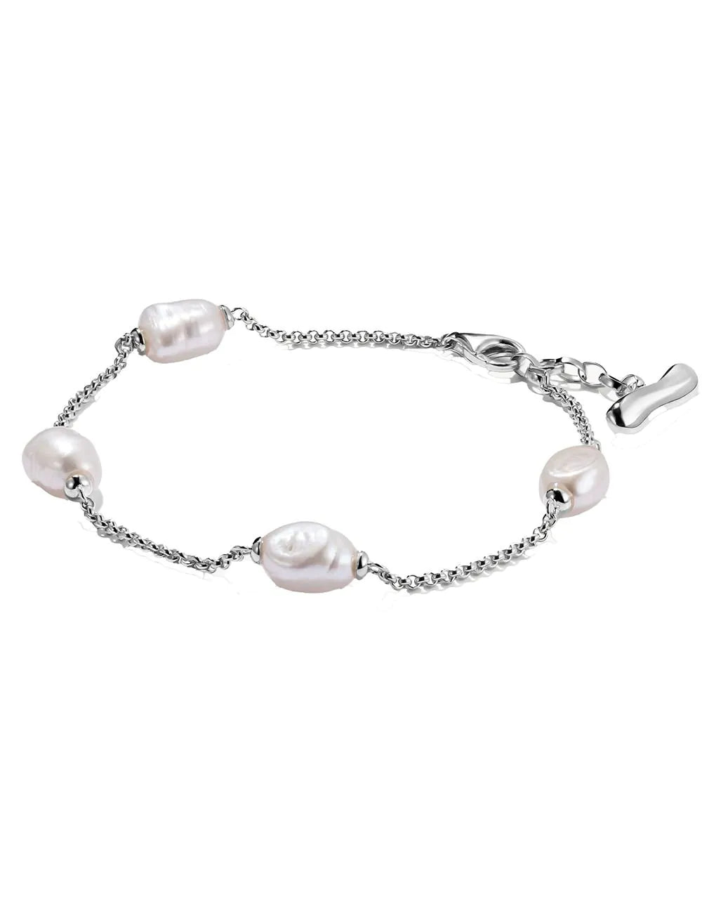 Thomas Sabo A2189-082-14-L19V Bracelet with pearls Natural Beauty Silver