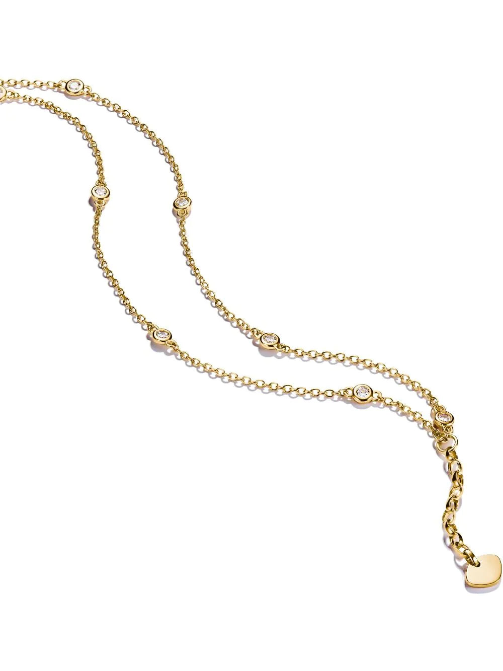 Thomas Sabo A2216-414-14-L19V Bracelet Double row zirconia Gold-plated