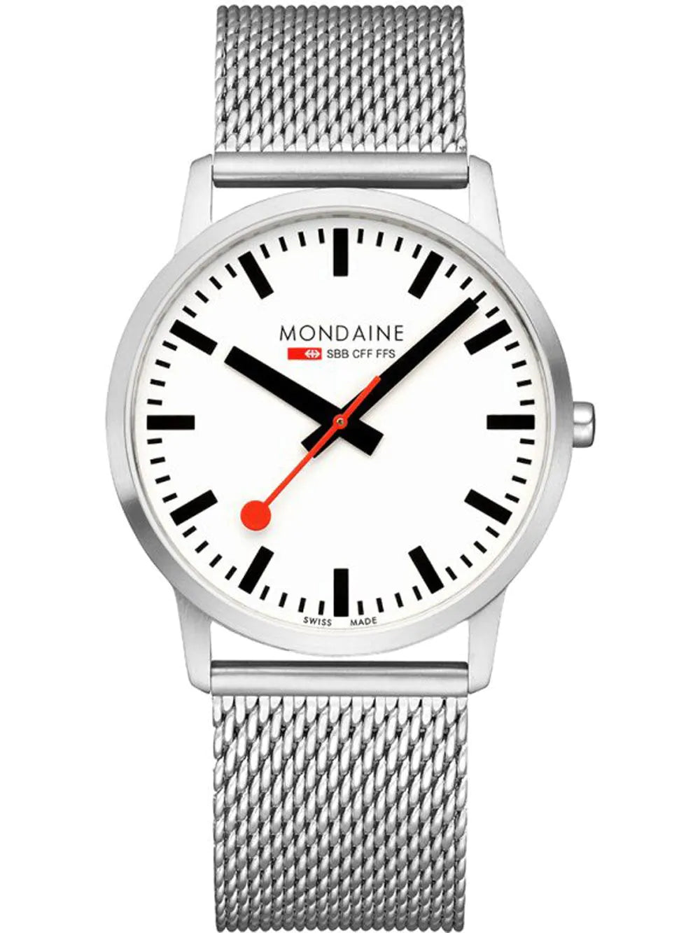 Mondaine A638.30350.16SBZ Mens Watch Simply elegant 40mm 3ATM