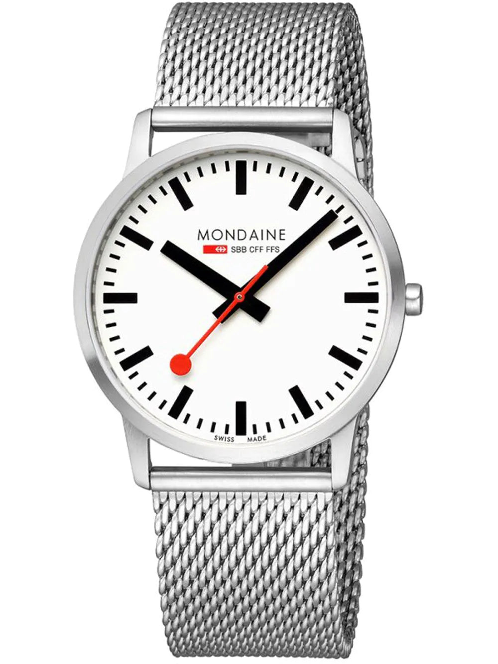 Mondaine A638.30350.16SBZ Mens Watch Simply elegant 40mm 3ATM