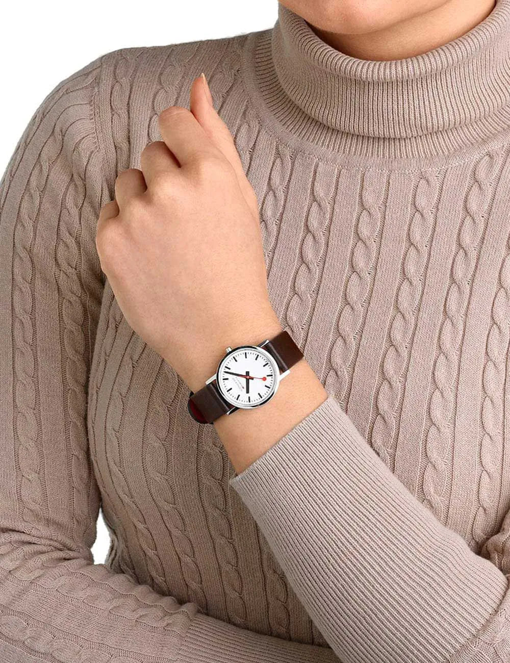 Mondaine A658.30323.11SBGV Ladies Watch Classic SBB vegan 30mm 3ATM