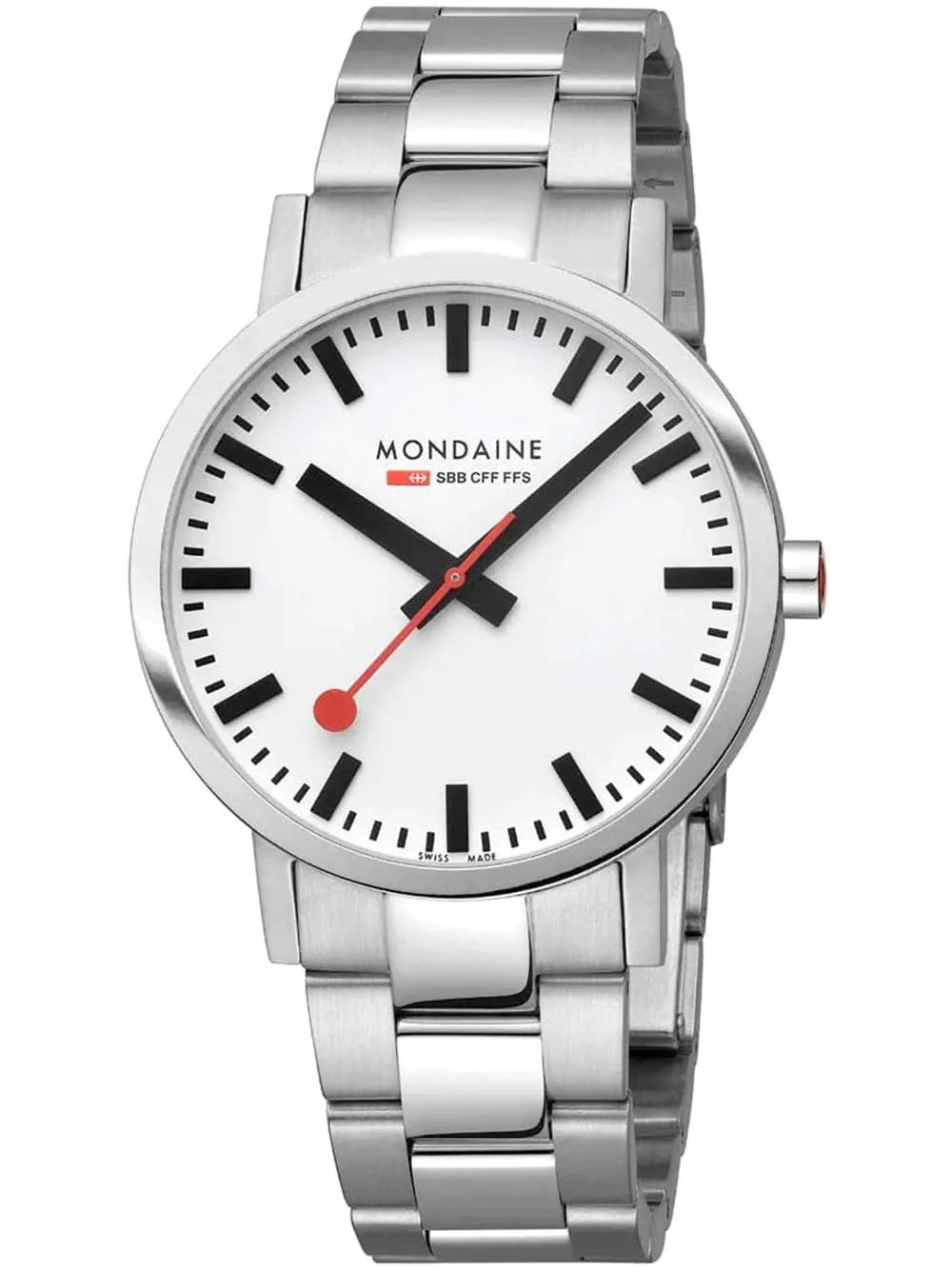 Mondaine A660.30360.11SBJ Mens Watch SBB Classic 40mm 5ATM