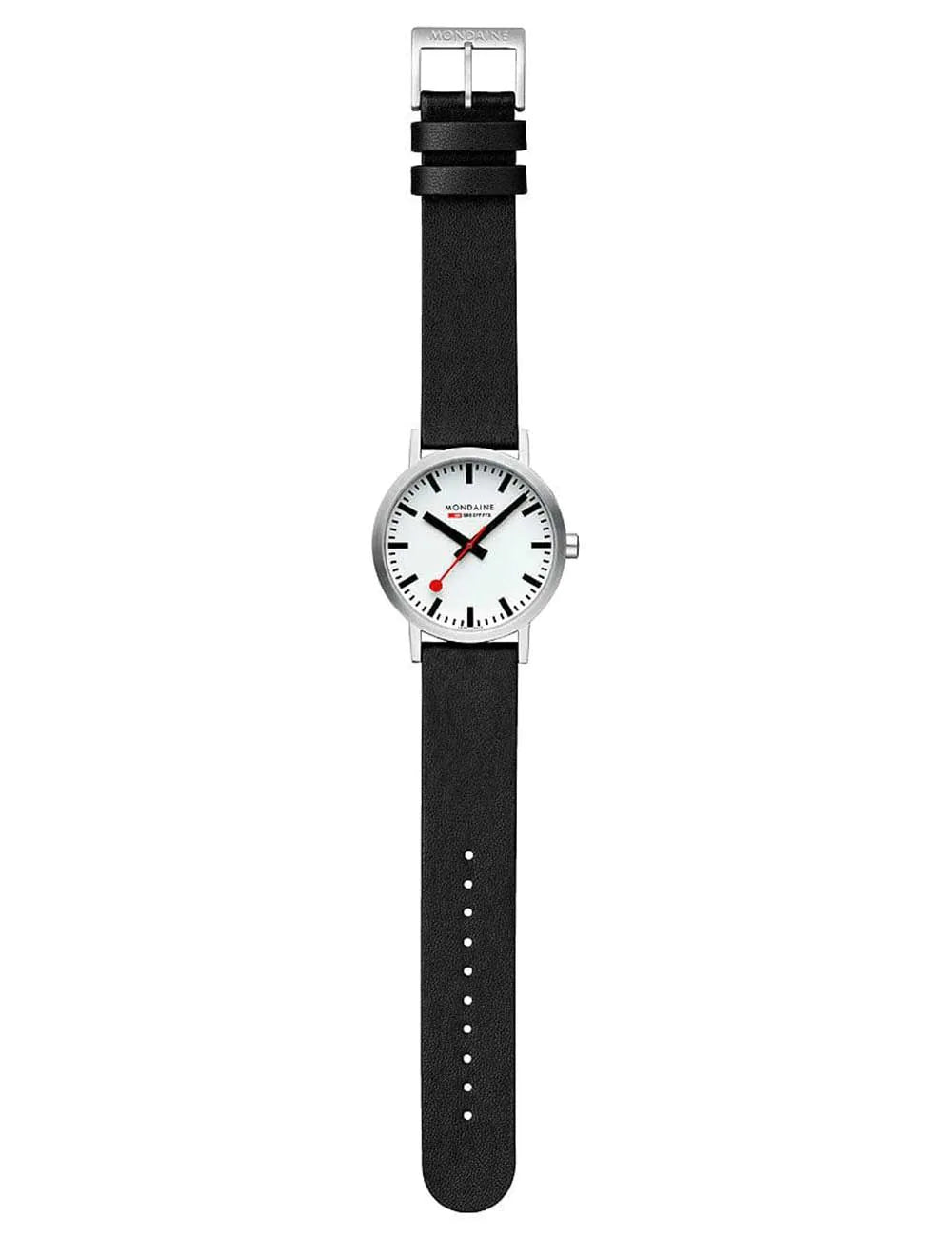 Mondaine A660.30360.16SBBV Mens Watch Classic SBB vegan 40mm 3ATM