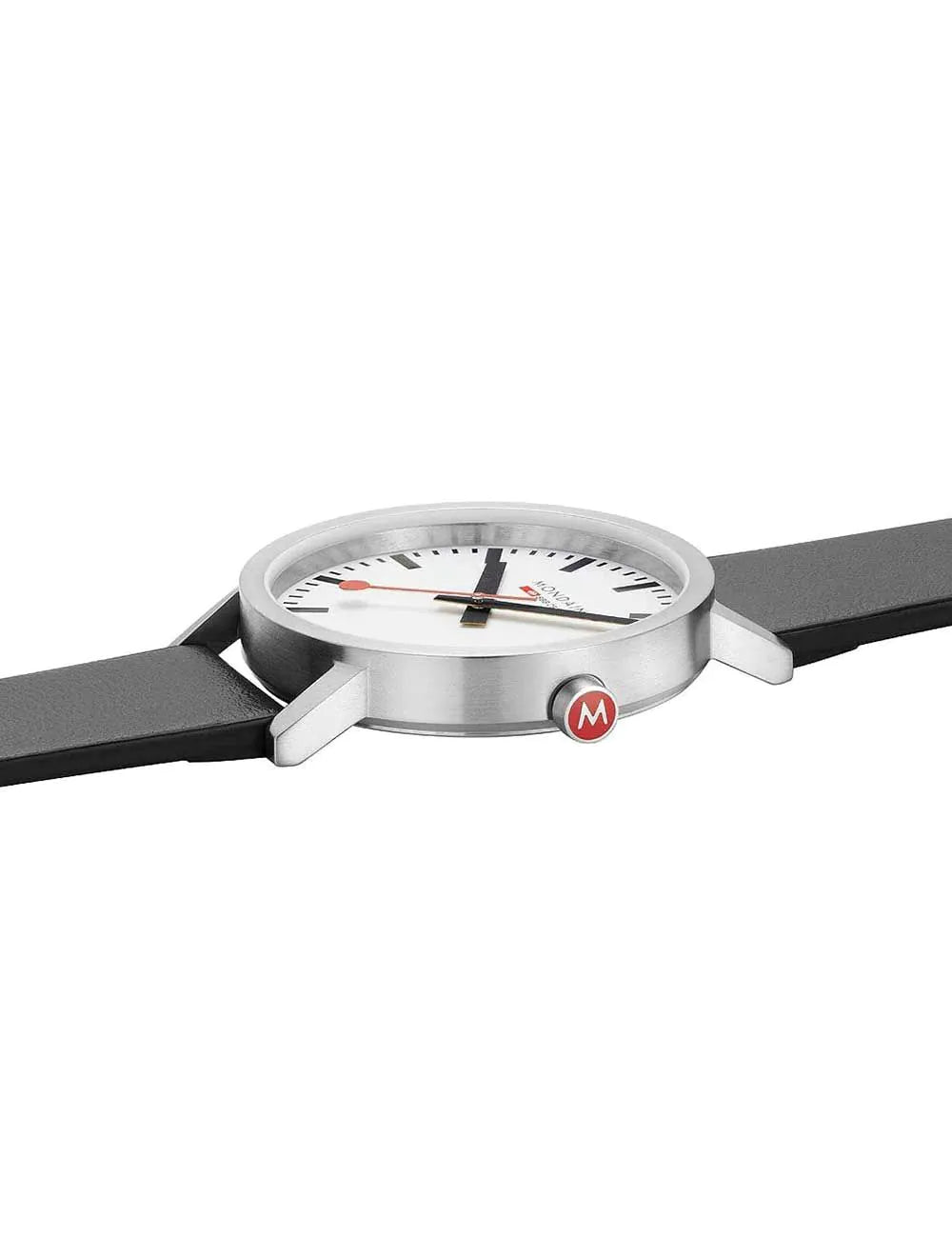 Mondaine A660.30360.16SBBV Mens Watch Classic SBB vegan 40mm 3ATM