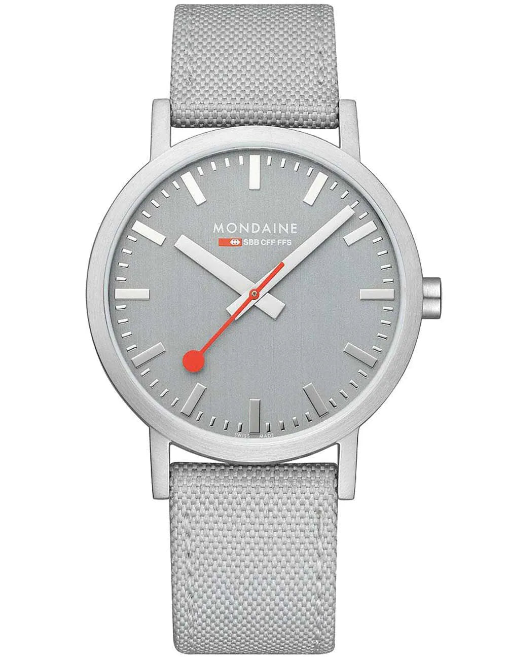 Mondaine A660.30360.80SBH Classic Gray And Silver 40mm 3ATM