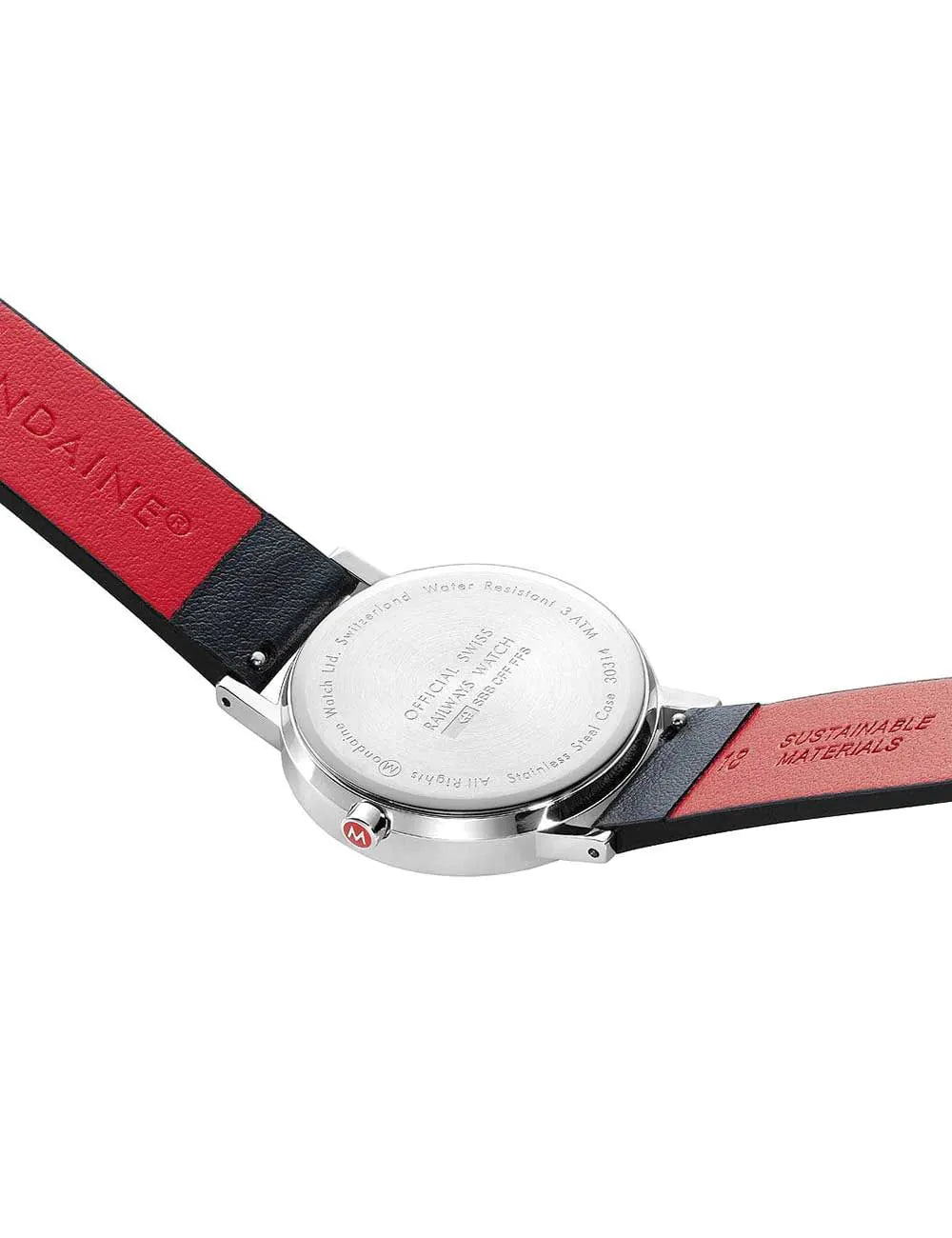 Mondaine A667.30314.11SBBV Classic SBB Day-Date vegan 36mm 3ATM