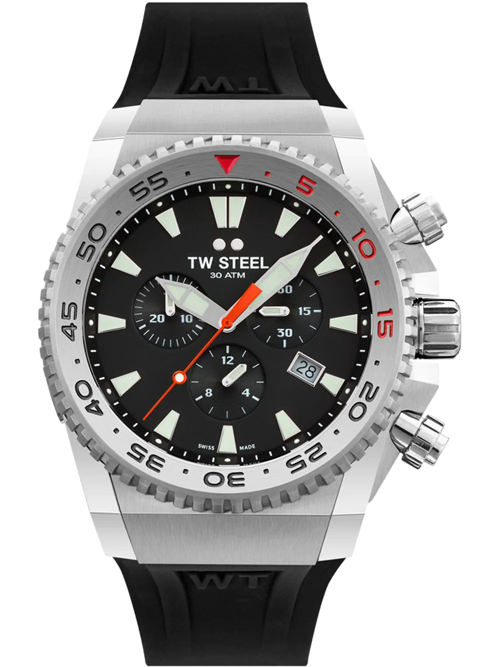 TW-Steel ACE400 Ace Diver Chronograph Mens Watch 44mm 30ATM