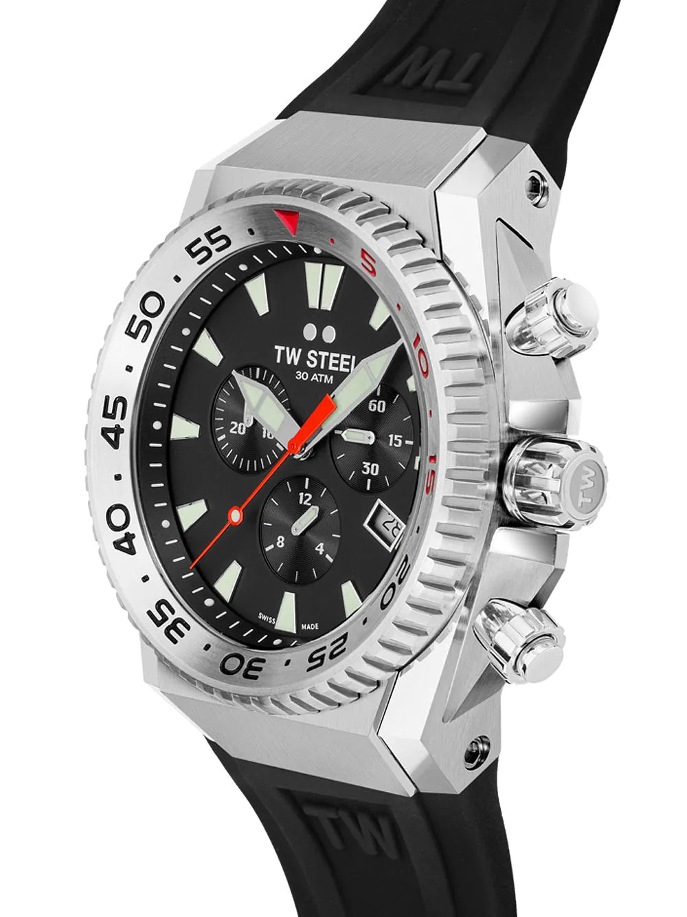 TW-Steel ACE400 Ace Diver Chronograph Mens Watch 44mm 30ATM