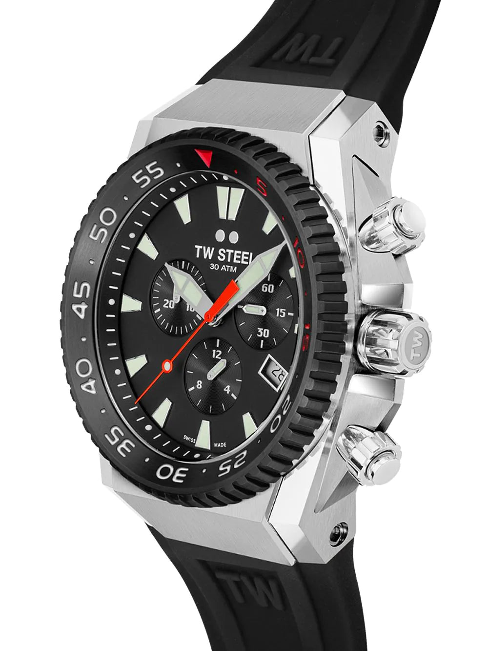 TW-Steel ACE401 Ace Diver Chronograph Mens Watch 44mm 30ATM