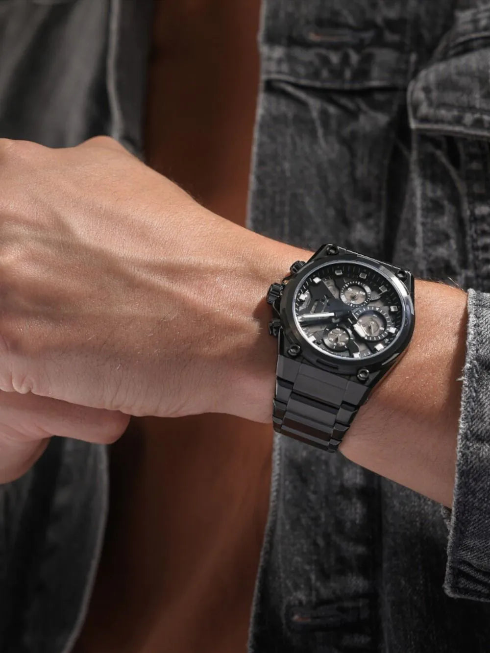 Police PEWGK2239106 Mens Watch Airflow Chronograph 43mm 5ATM