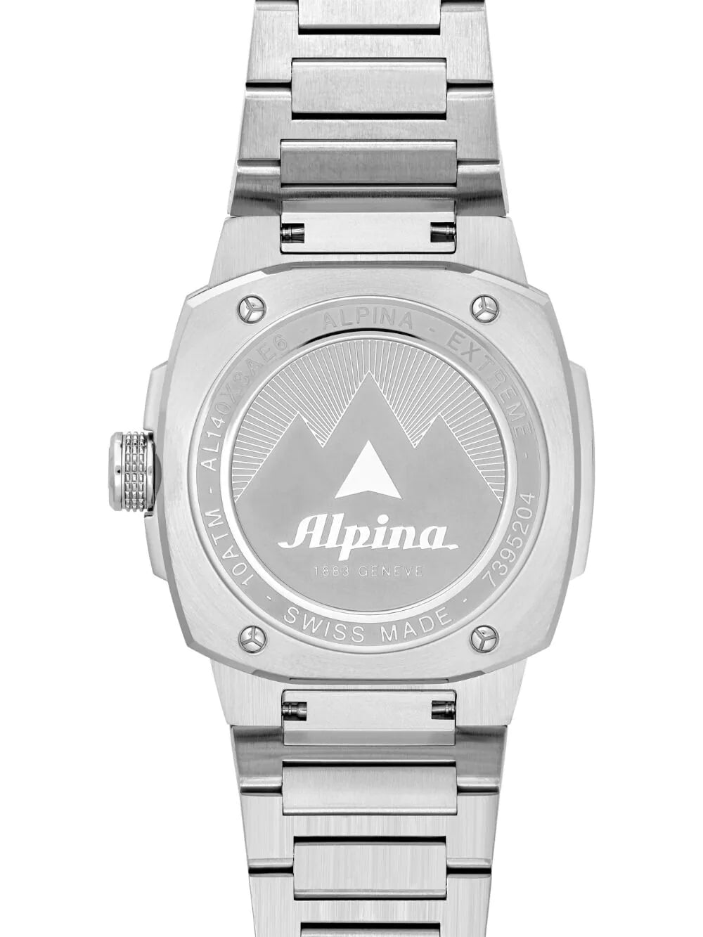 Alpina AL-140LGR3AE6B Mens Watch Alpiner Extreme Solarmetre 38mm 10ATM
