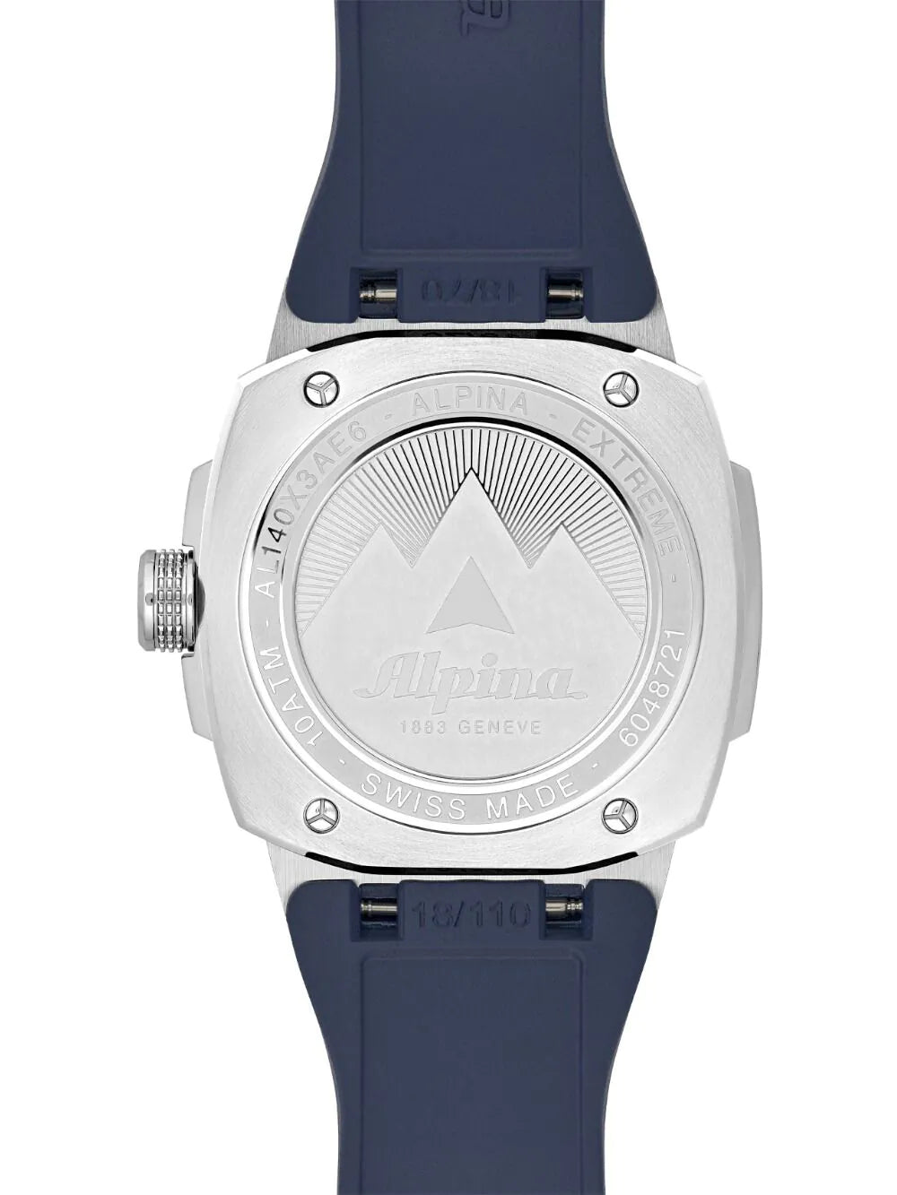Alpina AL-140N3AE6 Mens Watch Alpiner Extreme Solarmetre 38mm 10ATM