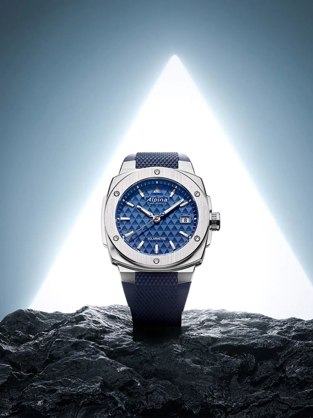 Alpina AL-140N3AE6 Mens Watch Alpiner Extreme Solarmetre 38mm 10ATM