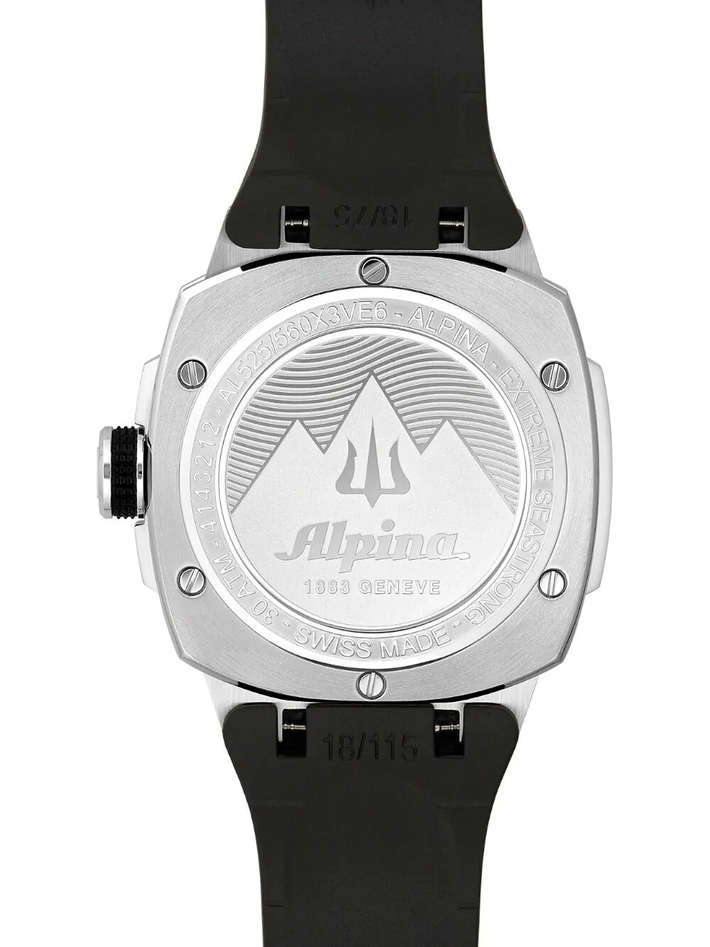Alpina AL-525B3VE6 Mens Watch Seastrong Diver Extreme Automatic 39mm 30ATM