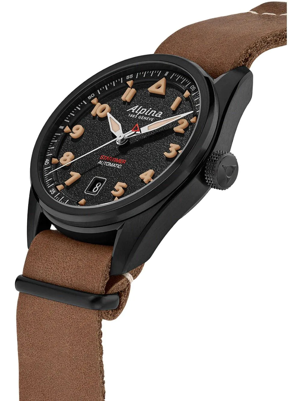 Alpina AL-525BW4SB36 Mens watch Startimer Pilot Automatic 40mm 10ATM