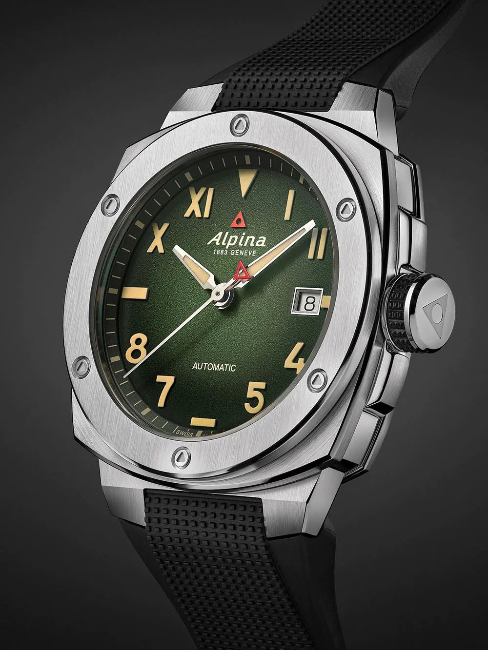 Alpina AL-525GRG3AE6 Mens Watch Alpiner Extreme Automatic 39mm 20ATM