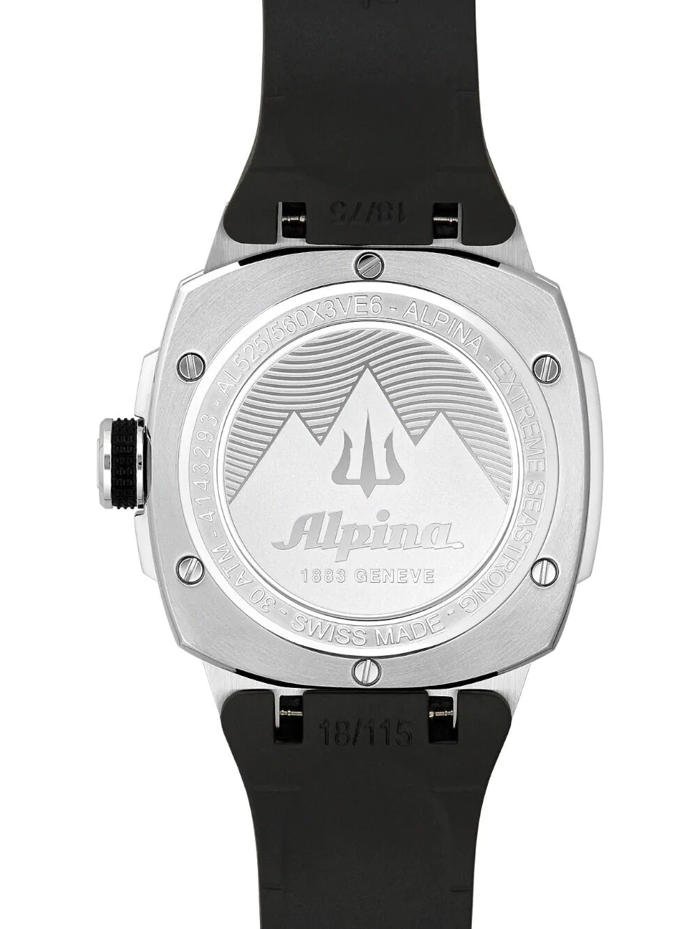 Alpina AL-525K3VE6 Mens Watch Seastrong Diver Extreme Automatic 39mm 30ATM