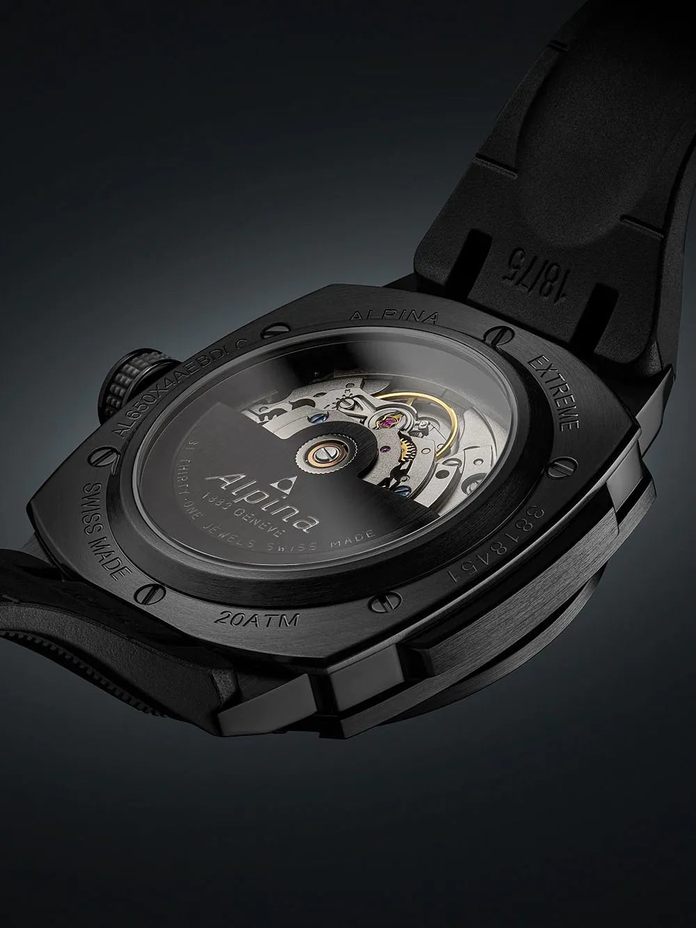 Alpina AL-650LGLBL4AEBDLC Mens Watch Alpiner Extreme Regulator Automatic 41mm 20ATM