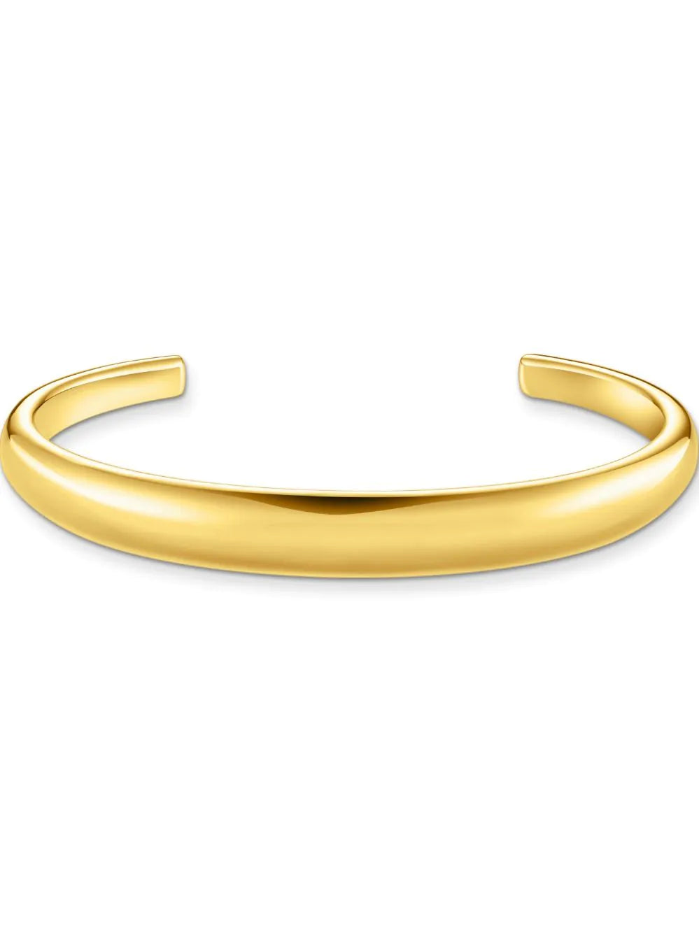 Thomas Sabo AR115-413-39-L17 Bangle 925 Sterling Silver gold plated 17 cm