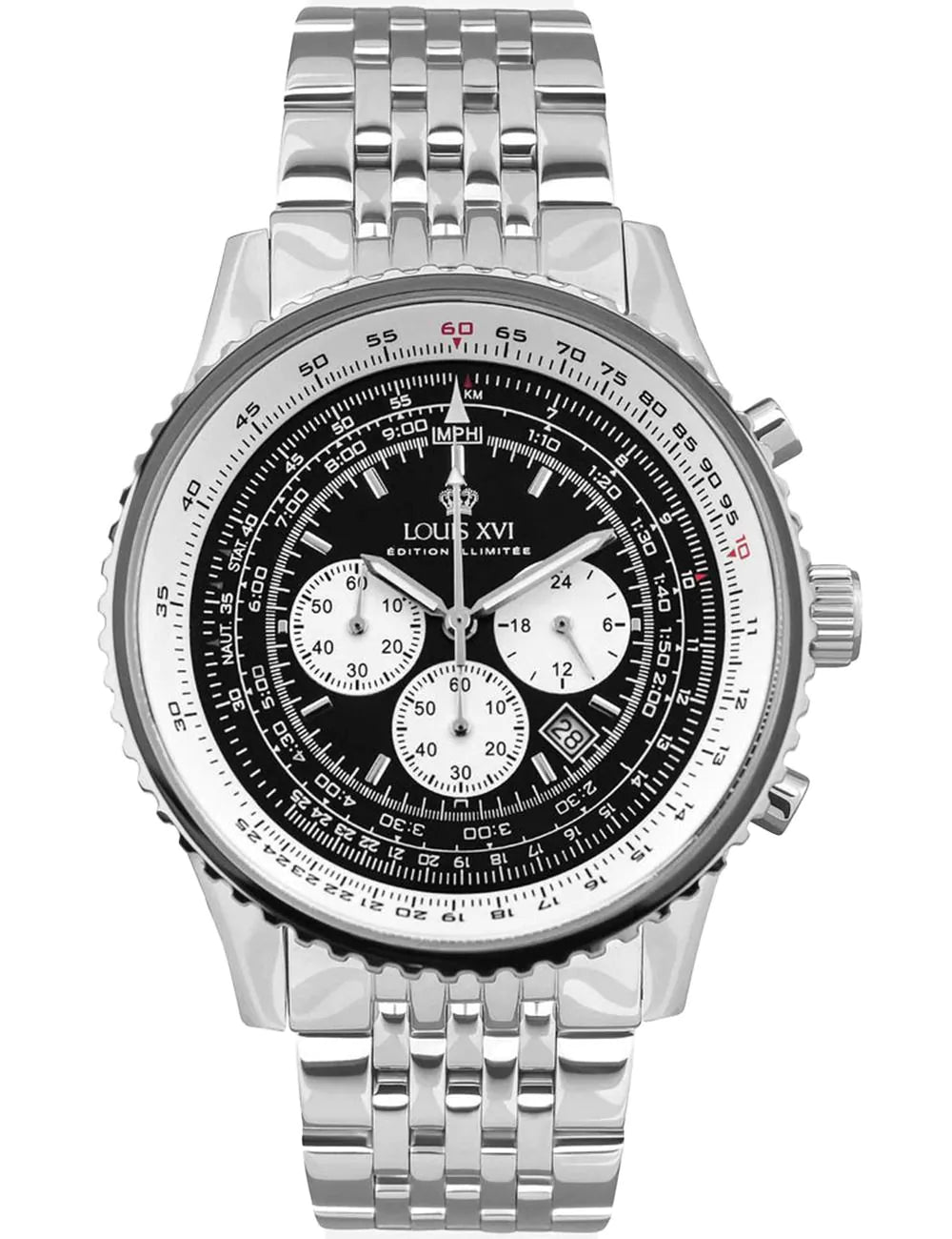 Louis XVI LXVI3420 Mens Watch Artagnan Chrono Limited 48mm 5ATM