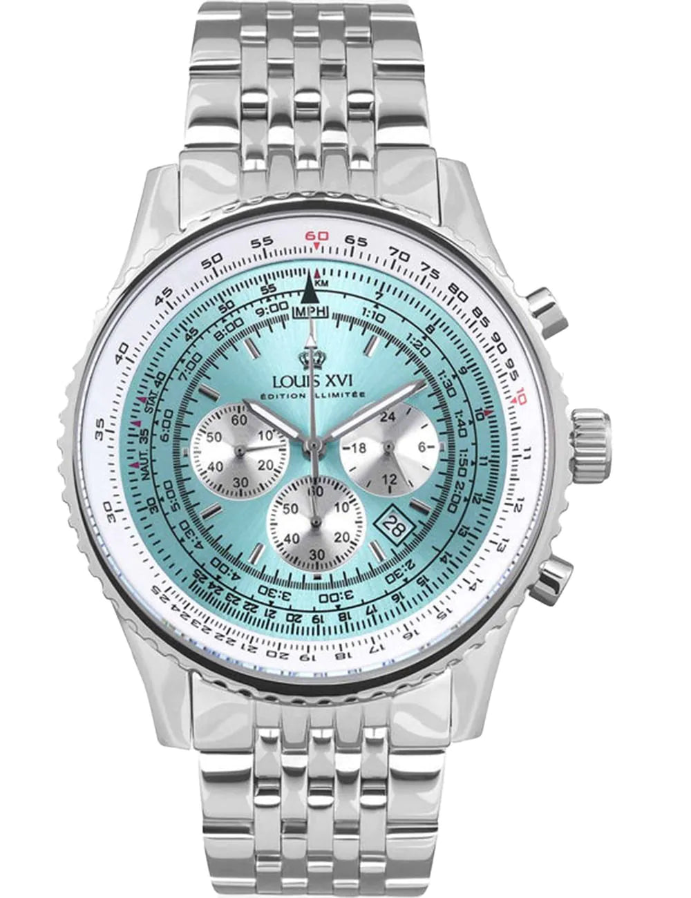 Louis XVI LXVI3422 Mens Watch Artagnan Chrono Limited 48mm 5ATM