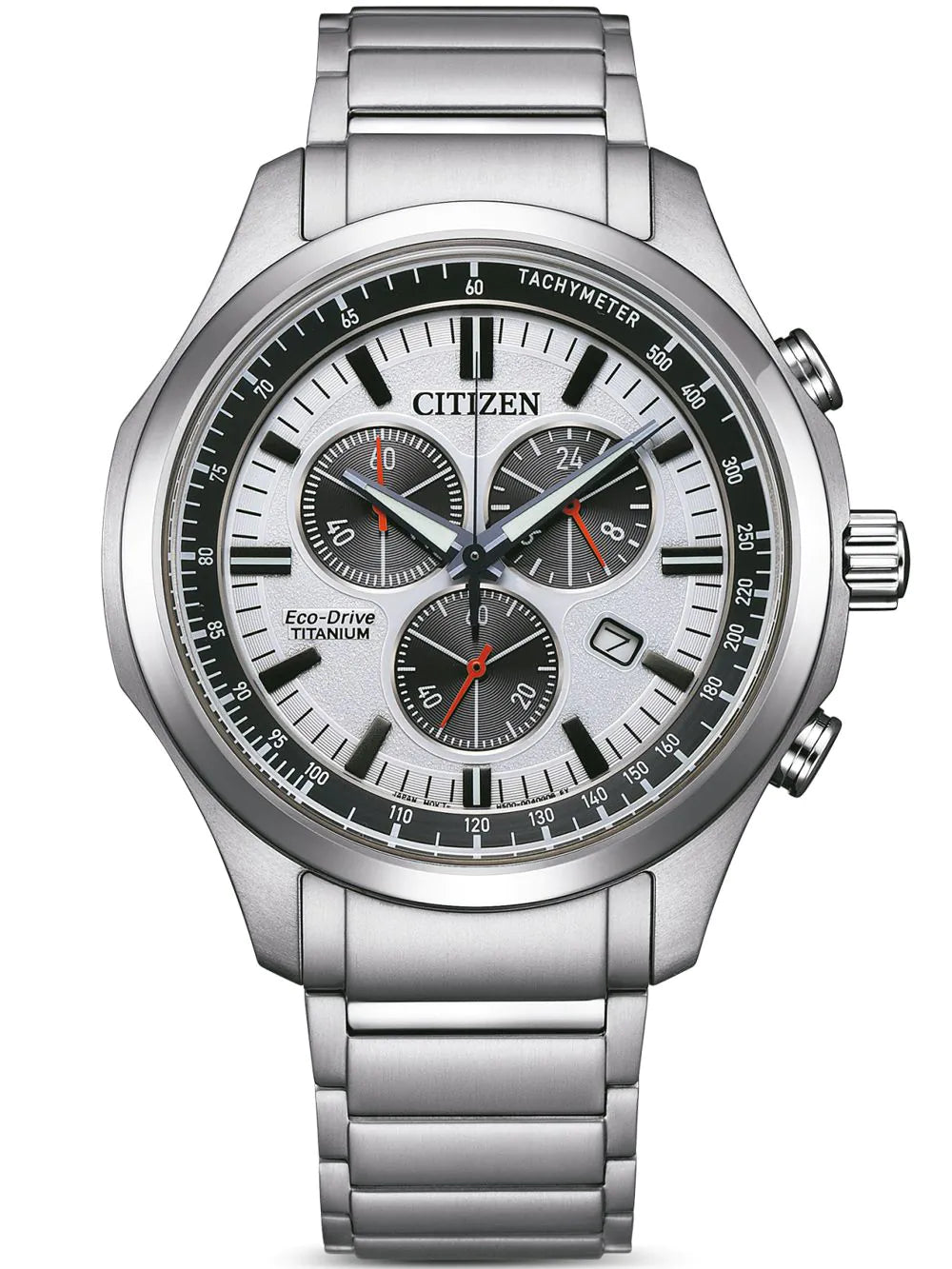 Citizen AT2530-85A Eco-Drive Titanium Chronograph Mens Watch